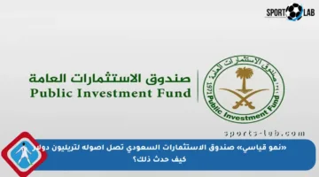 «نمو قياسي» صندوق الاستثمارات السعودي تصل أصوله لتريليون دولار كيف حدث ذلك؟